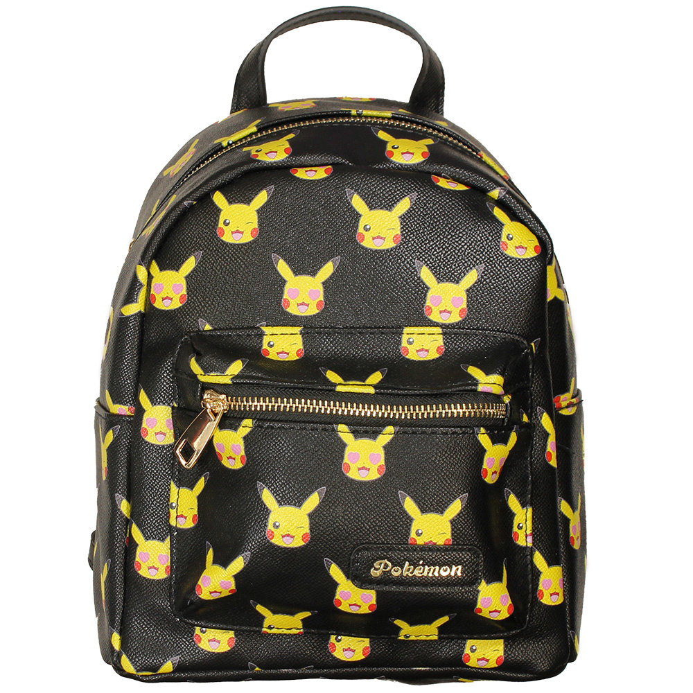 Pokémon Pokémon Pikachu Mini-Rucksack mit Allover-Print – offizielles Merchandise Pokémon Pokémon Pikachu Mini-Rucksack mit Allover-Print – offizielles Merchandise