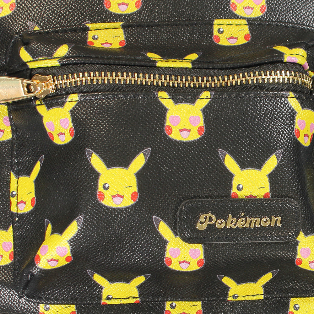 Pokémon Pokémon Pikachu Mini-Rucksack mit Allover-Print – offizielles Merchandise Pokémon Pokémon Pikachu Mini-Rucksack mit Allover-Print – offizielles Merchandise