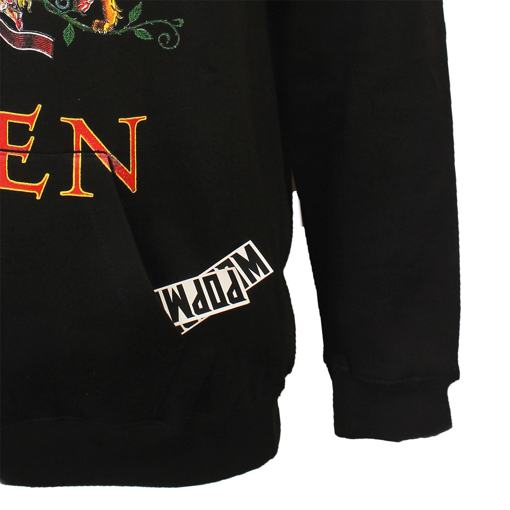 Merchandise Crest Logo Hoodie Classic Sweater- Official Queen