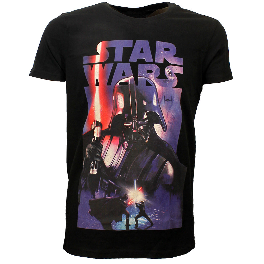 Star Wars Vintage Poster Darth Vader T-Shirt - Official Merchandise ...