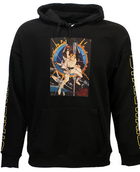 Star Wars Star Wars Vintage Poster Kapuzenpullover Pullover Schwarz Star Wars Star Wars Vintage Poster Kapuzenpullover Pullover Schwarz