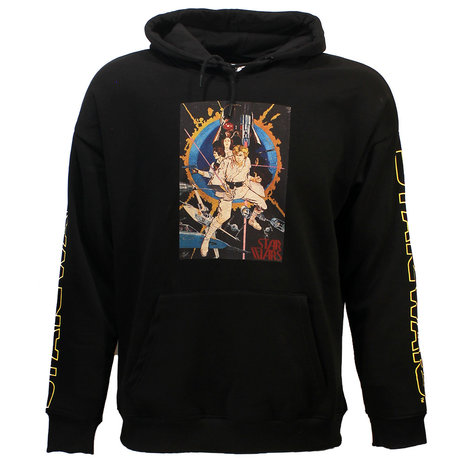 Star Wars Star Wars Vintage Poster Sweater Trui Zwart - Officiële Merchandise Star Wars Star Wars Vintage Poster Sweater Trui Zwart - Officiële Merchandise