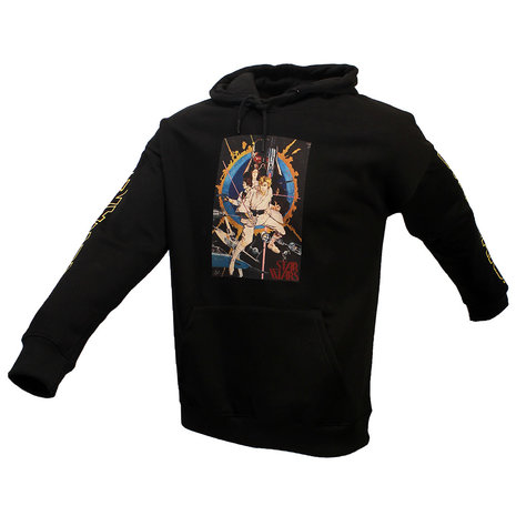 Star Wars Star Wars Vintage Poster Pullover Pullover Schwarz – Offizielles Merchandise Star Wars Star Wars Vintage Poster Pullover Pullover Schwarz – Offizielles Merchandise