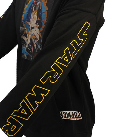 Star Wars Star Wars Vintage Poster Sweater Trui Zwart - Officiële Merchandise Star Wars Star Wars Vintage Poster Sweater Trui Zwart - Officiële Merchandise