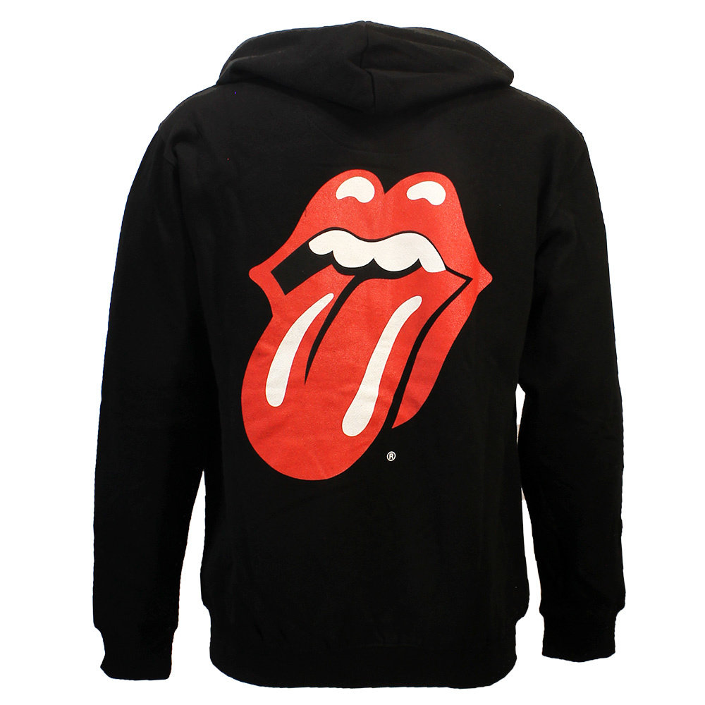 Band Merchandise The Rolling Stones Tongue and Lips Logo Zipper Hoodie Sweater Weste Schwarz – Offizielles Merchandise Band Merchandise The Rolling Stones Tongue and Lips Logo Zipper Hoodie Sweater Weste Schwarz – Offizielles Merchandise