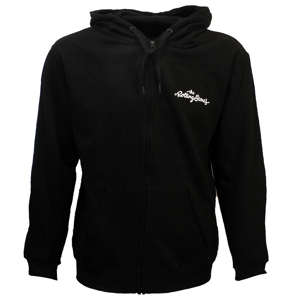 Band Merchandise The Rolling Stones Tongue and Lips Logo Zipper Hoodie Sweater Weste Schwarz – Offizielles Merchandise Band Merchandise The Rolling Stones Tongue and Lips Logo Zipper Hoodie Sweater Weste Schwarz – Offizielles Merchandise