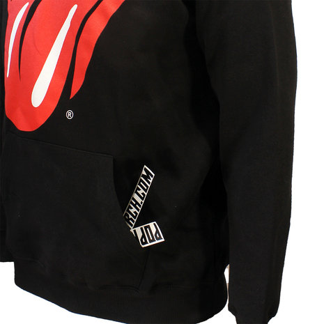 Band Merchandise The Rolling Stones Tongue and Lips Logo Kapuzenpullover Pullover Schwarz – Offizielles Merchandise Band Merchandise The Rolling Stones Tongue and Lips Logo Kapuzenpullover Pullover Schwarz – Offizielles Merchandise