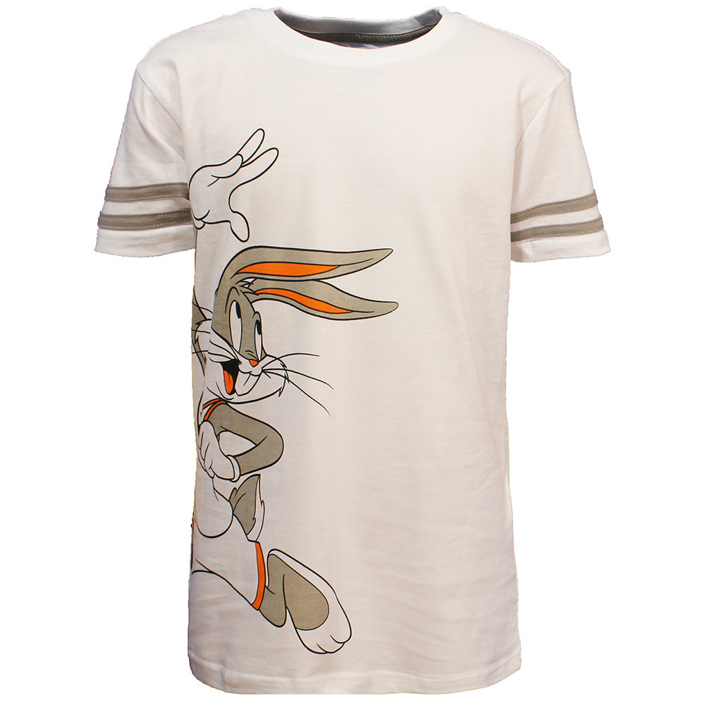 Looney Tunes Space Jam Bug Kids Officially Licensed Bunny - White T-Shirt
