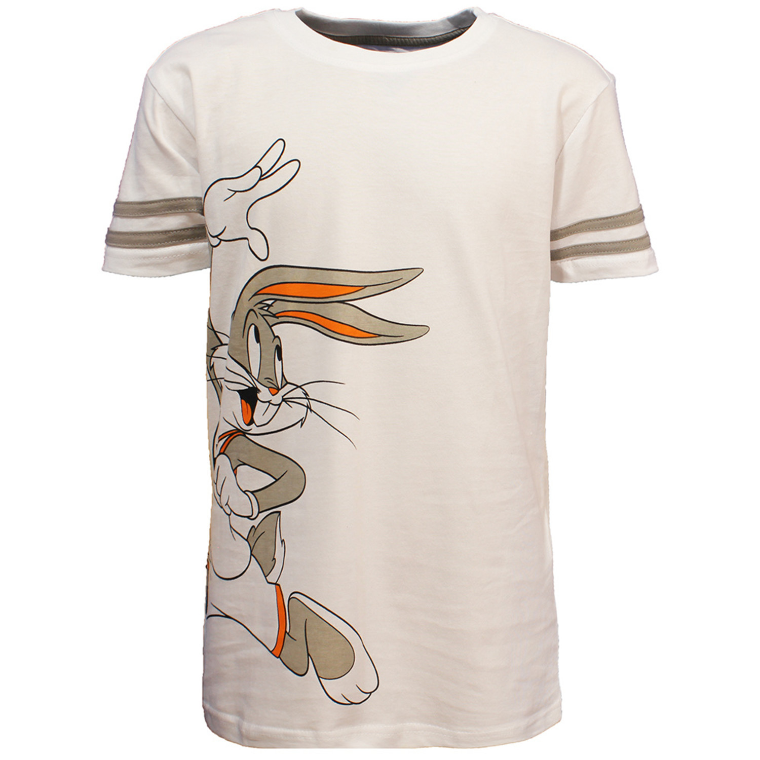 Looney Tunes T-Shirt Bug Bunny Kids Licensed Officially Jam Space - White
