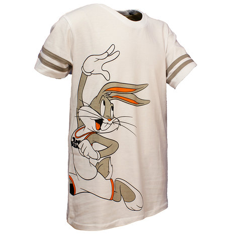Space Jam Looney Tunes Space Jam Bugs Bunny Kinder-T-Shirt weiß – offiziell lizenziert Space Jam Looney Tunes Space Jam Bugs Bunny Kinder-T-Shirt weiß – offiziell lizenziert