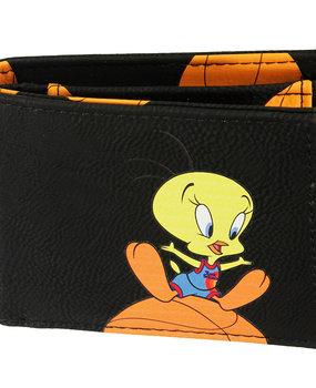 Space Jam Space Jam 2 Tweety Bifold Wallet Portemonnee Zwart Space Jam Space Jam 2 Tweety Bifold Wallet Portemonnee Zwart