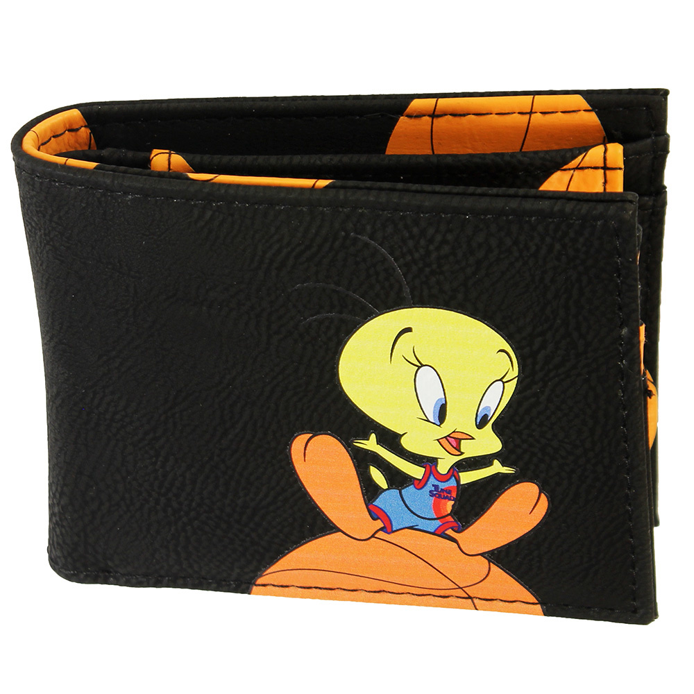 Space Jam 2 Tweety Bifold Wallet Black - Official Merchandise 