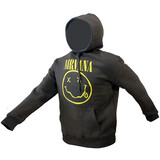 Band Merchandise Nirvana Classic Smiley Logo Kapuzenpullover