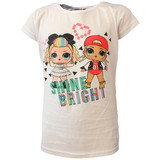 L.O.L. Shine Bright Kids T-Shirt Wit L.O.L. Shine Bright Kids T-Shirt Wit