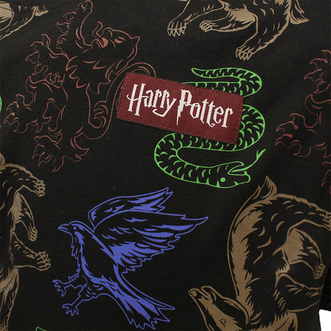 Harry Potter Harry Potter Wizards Unite House Animals T-Shirt – offizielles Merchandise Harry Potter Harry Potter Wizards Unite House Animals T-Shirt – offizielles Merchandise