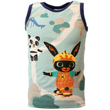 Bing Pando Kids Tank Top Donkerblauw Bing Pando Kids Tank Top Donkerblauw