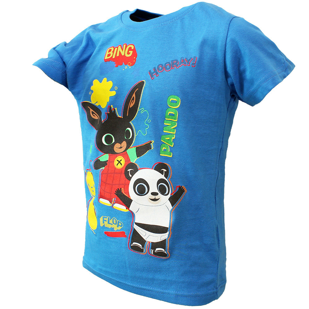 Bing Pando Kids T-Shirt Blue - Official Merchandise Bing Pando Kids T-Shirt Blue - Official Merchandise