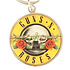 Guns n' Roses Metal Enamel Fill-In Logo Keychain Guns n' Roses Metal Enamel Fill-In Logo Keychain