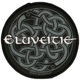 Band Merchandise Eluveitie keltisches Knoten-Logo, Standard-gewebtes Patch-Emblem Band Merchandise Eluveitie keltisches Knoten-Logo, Standard-gewebtes Patch-Emblem