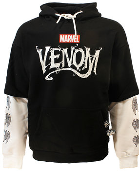 Venom Marvel Comics Venom Kapuzenpullover mit zwei Ärmeln Venom Marvel Comics Venom Kapuzenpullover mit zwei Ärmeln