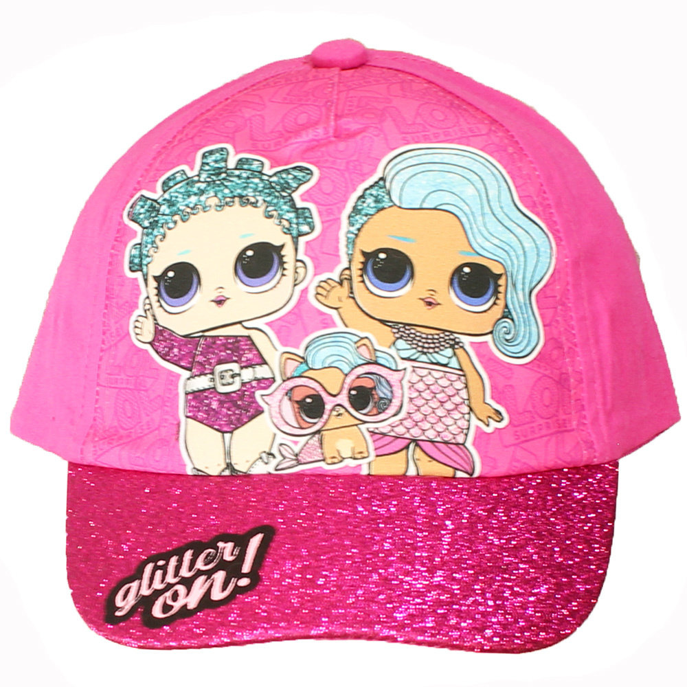 LOL Glitter On Kids Cap Pet Dunkelrosa – Offizielles Merchandise LOL Glitter On Kids Cap Pet Dunkelrosa – Offizielles Merchandise