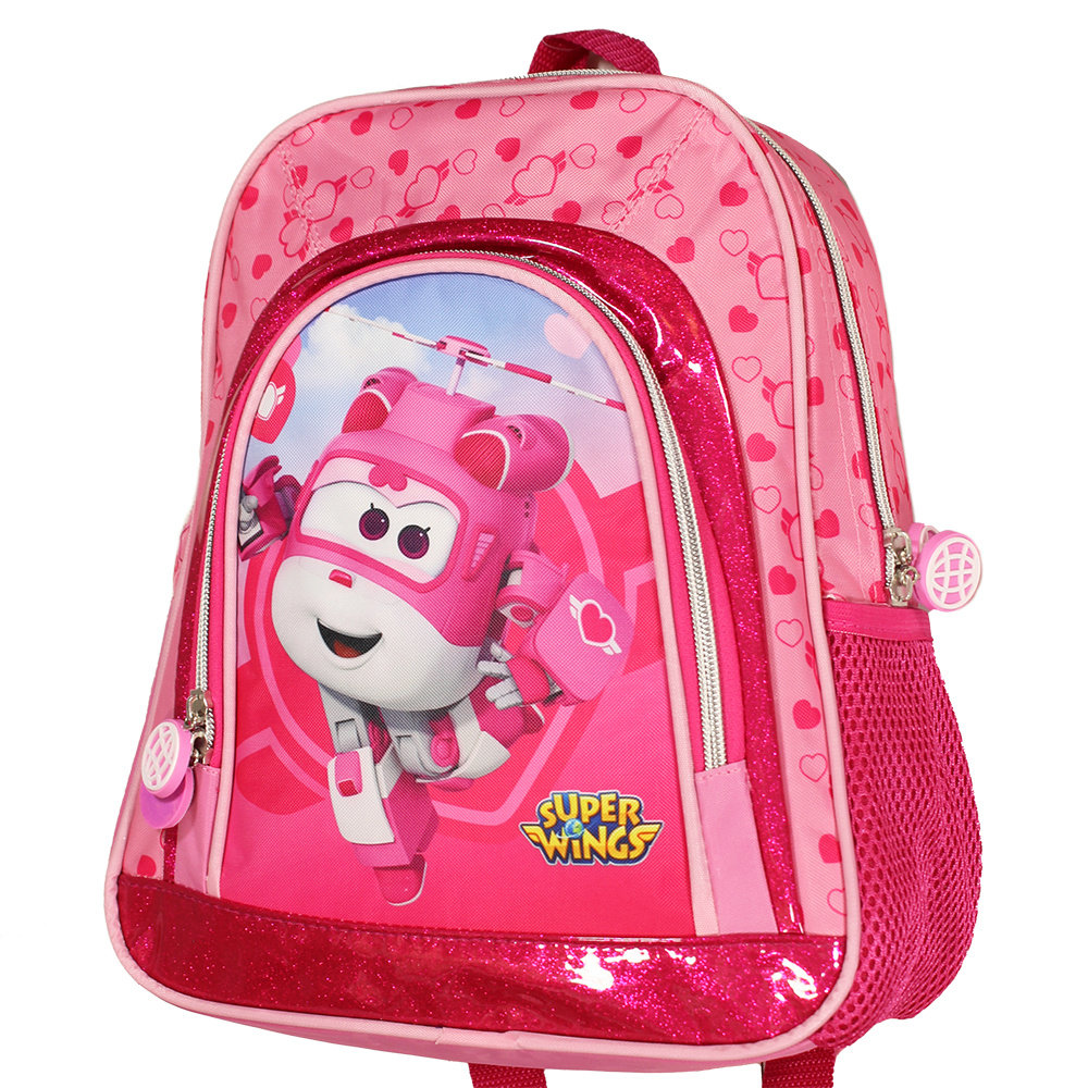 Super Wings Kids Kleine Rugtas Roze - Officiële Merchandise Super Wings Kids Kleine Rugtas Roze - Officiële Merchandise