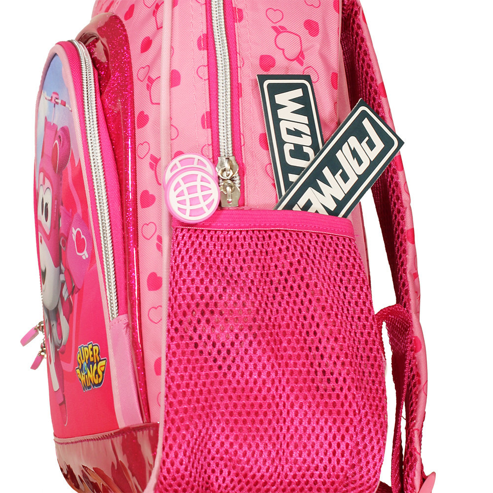 Super Wings Kids Kleine Rugtas Roze - Officiële Merchandise Super Wings Kids Kleine Rugtas Roze - Officiële Merchandise