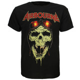 Band Merchandise Airbourne Hell Pilot Glow Band T-Shirt Band Merchandise Airbourne Hell Pilot Glow Band T-Shirt