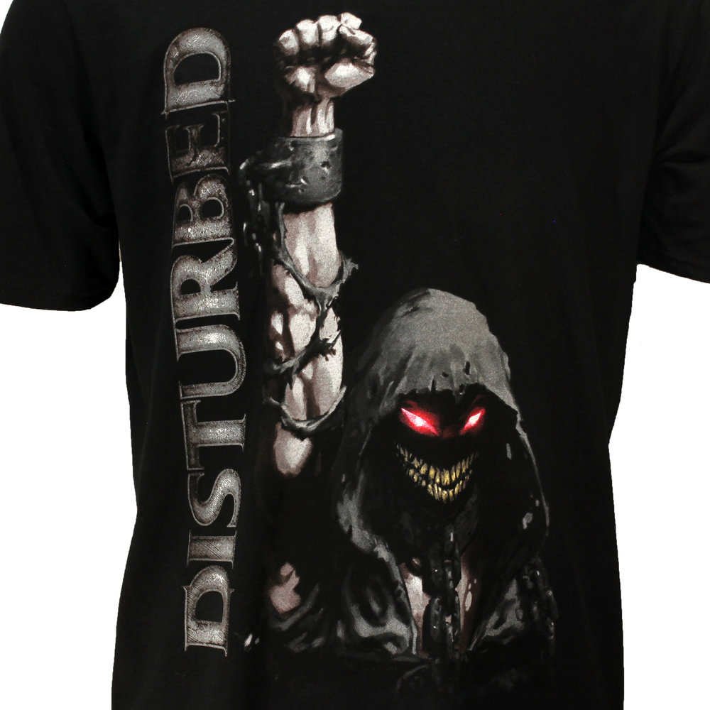 Band Merchandise Disturbed Up Yer Military Band T-Shirt – Offizielles Merchandise Band Merchandise Disturbed Up Yer Military Band T-Shirt – Offizielles Merchandise