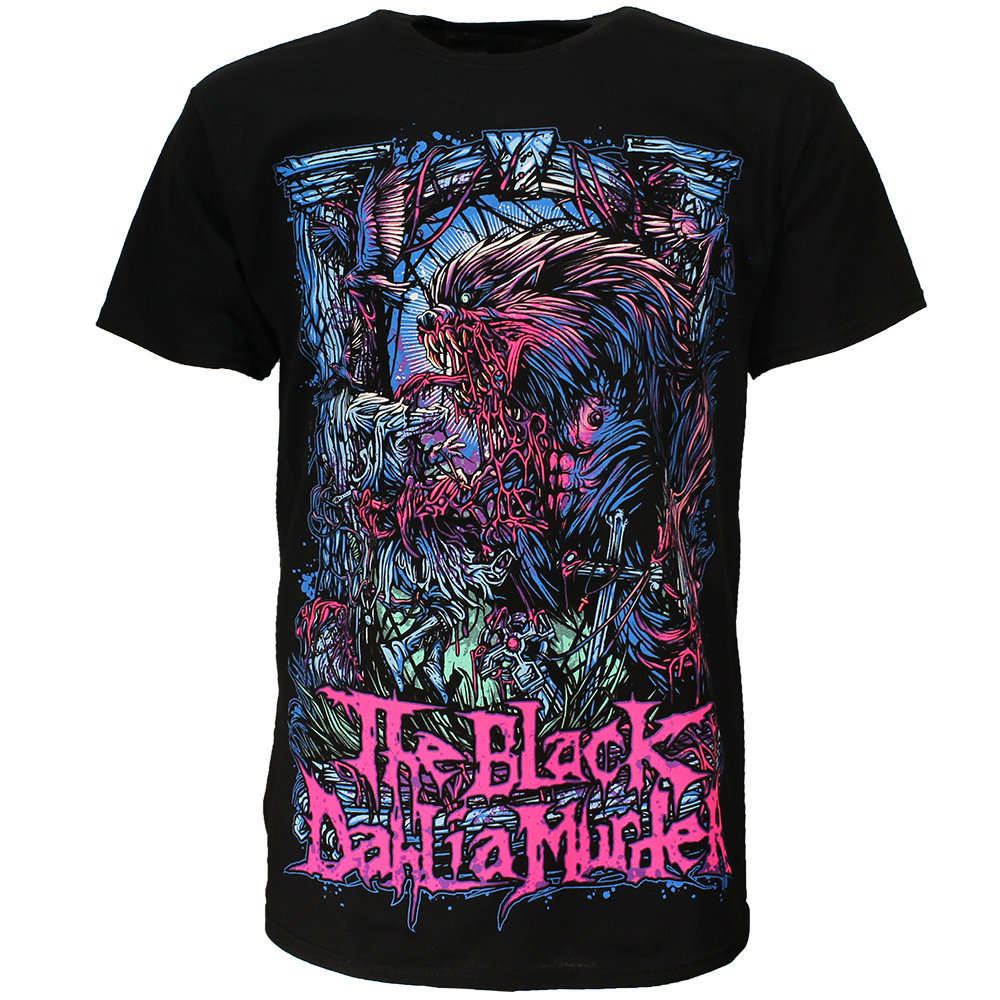 Band Merchandise The Black Dahlia Murder Wolfman T-Shirt – offizielles Merchandise Band Merchandise The Black Dahlia Murder Wolfman T-Shirt – offizielles Merchandise