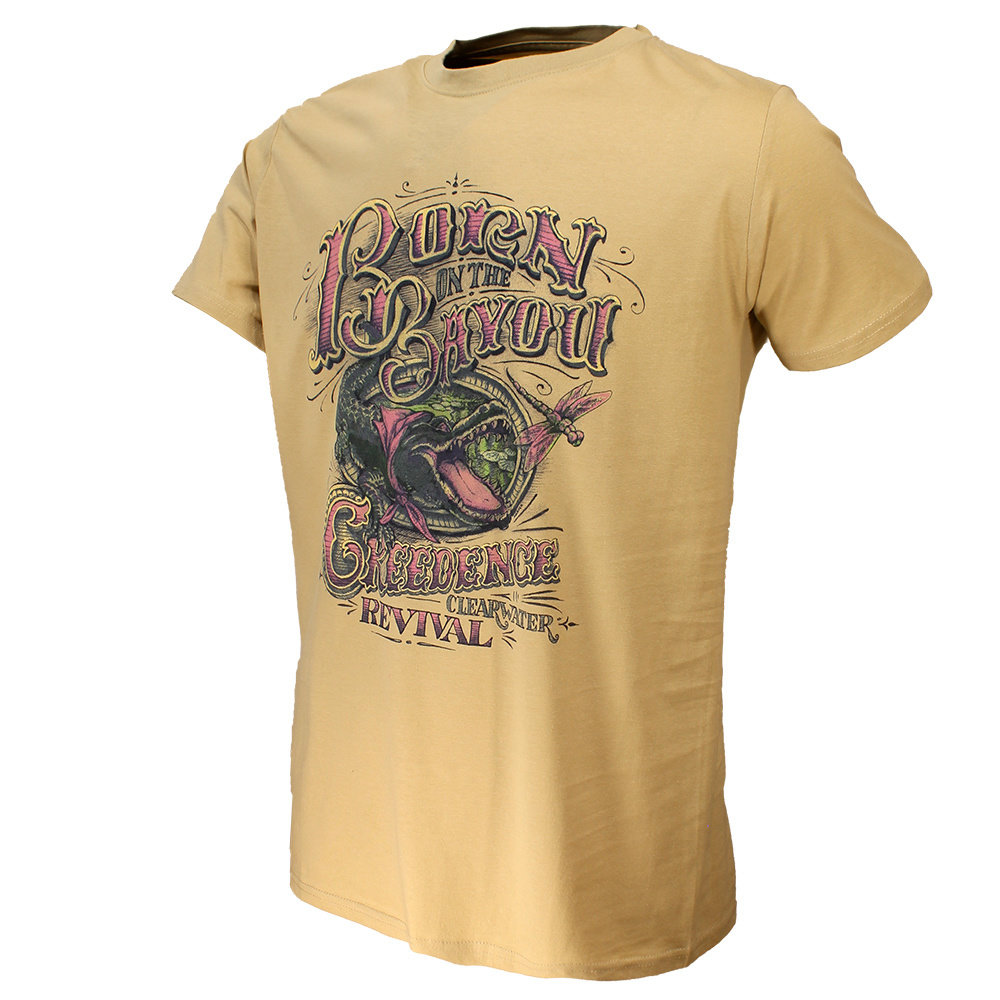 Band Merchandise Creedence Clearwater Revival Born on the Bayou T-Shirt – offizielles Merchandise Band Merchandise Creedence Clearwater Revival Born on the Bayou T-Shirt – offizielles Merchandise