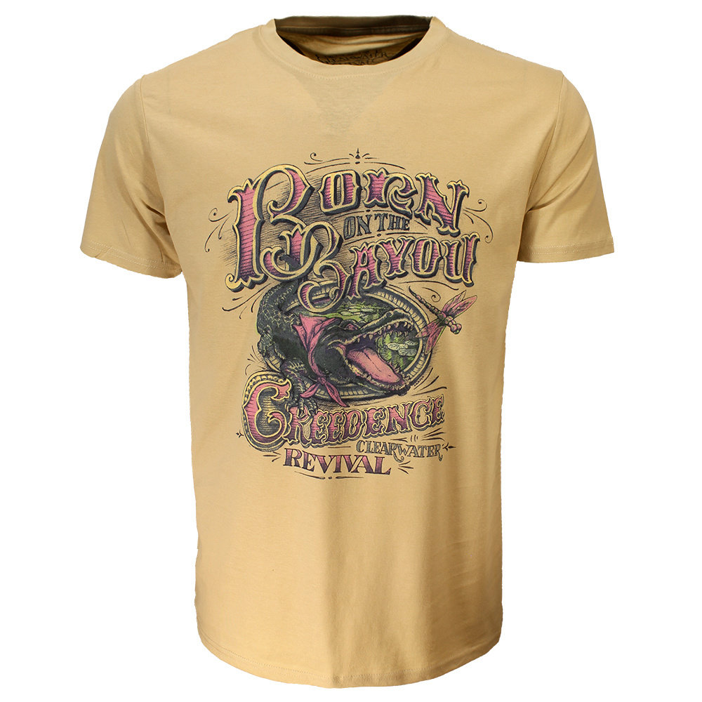 Band Merchandise Creedence Clearwater Revival Born on the Bayou T-Shirt – offizielles Merchandise Band Merchandise Creedence Clearwater Revival Born on the Bayou T-Shirt – offizielles Merchandise