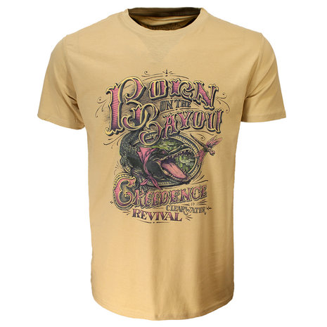 Band Merchandise Creedence Clearwater Revival Born on the Bayou T-Shirt – offizielles Merchandise Band Merchandise Creedence Clearwater Revival Born on the Bayou T-Shirt – offizielles Merchandise