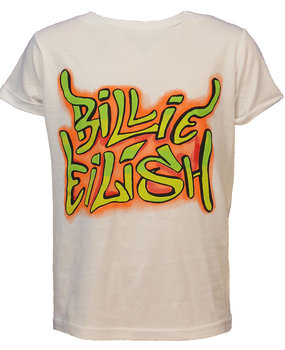 Band Merchandise Billie Eilish Graffiti Logo Kinder T-Shirt