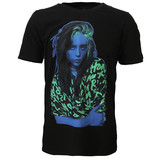 Band Merchandise Billie Eilish Press Photo T-Shirt Band Merchandise Billie Eilish Press Photo T-Shirt