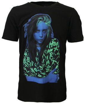 Band Merchandise Billie Eilish Press Photo T-Shirt Band Merchandise Billie Eilish Press Photo T-Shirt