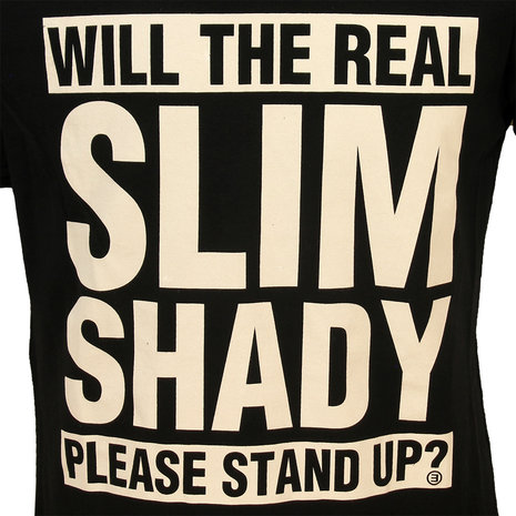Band Merchandise Eminem The Real Slim Shady T-Shirt - Officiële Merchandise