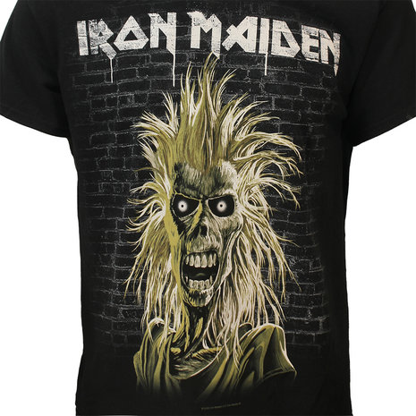 Band Merchandise Iron Maiden Eddie 40TH Anniversary T-Shirt - Official Merchandise Band Merchandise Iron Maiden Eddie 40TH Anniversary T-Shirt - Official Merchandise