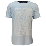 Band Merchandise Joy Division Unknown Pleasures Blue T-Shirt