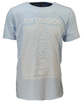 Band Merchandise Joy Division Unknown Pleasures Blue T-Shirt Band Merchandise Joy Division Unknown Pleasures Blue T-Shirt