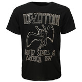 Band Merchandise Led Zeppelin USA '77 T-Shirt