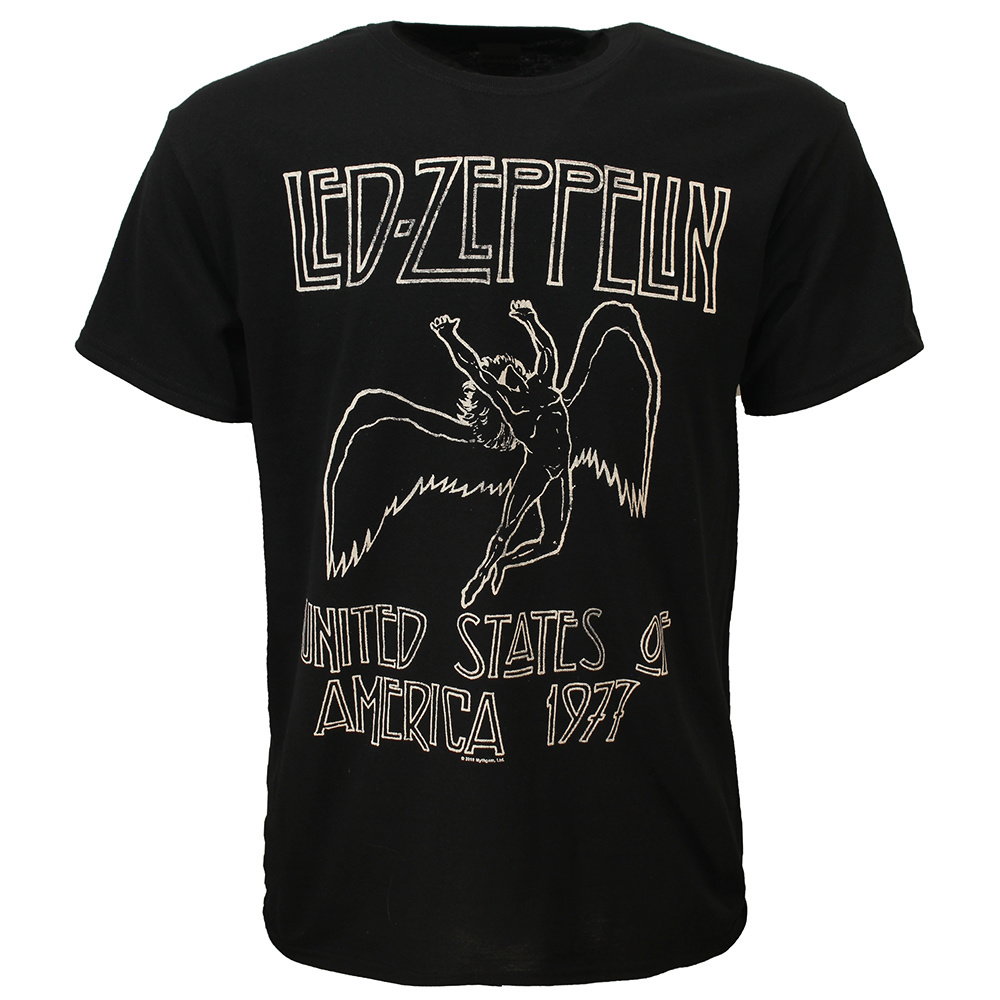 Led Zeppelin USA '77 T-Shirt | Worldwide Shipping - Popmerch.com