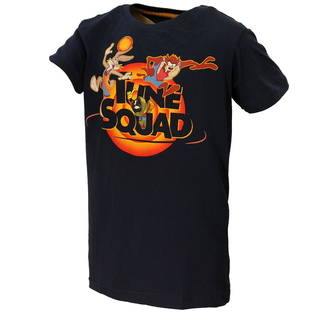 Squad Officiële Tunes T-Shirt Merch Jam Blauw Looney Tune - Space Kids