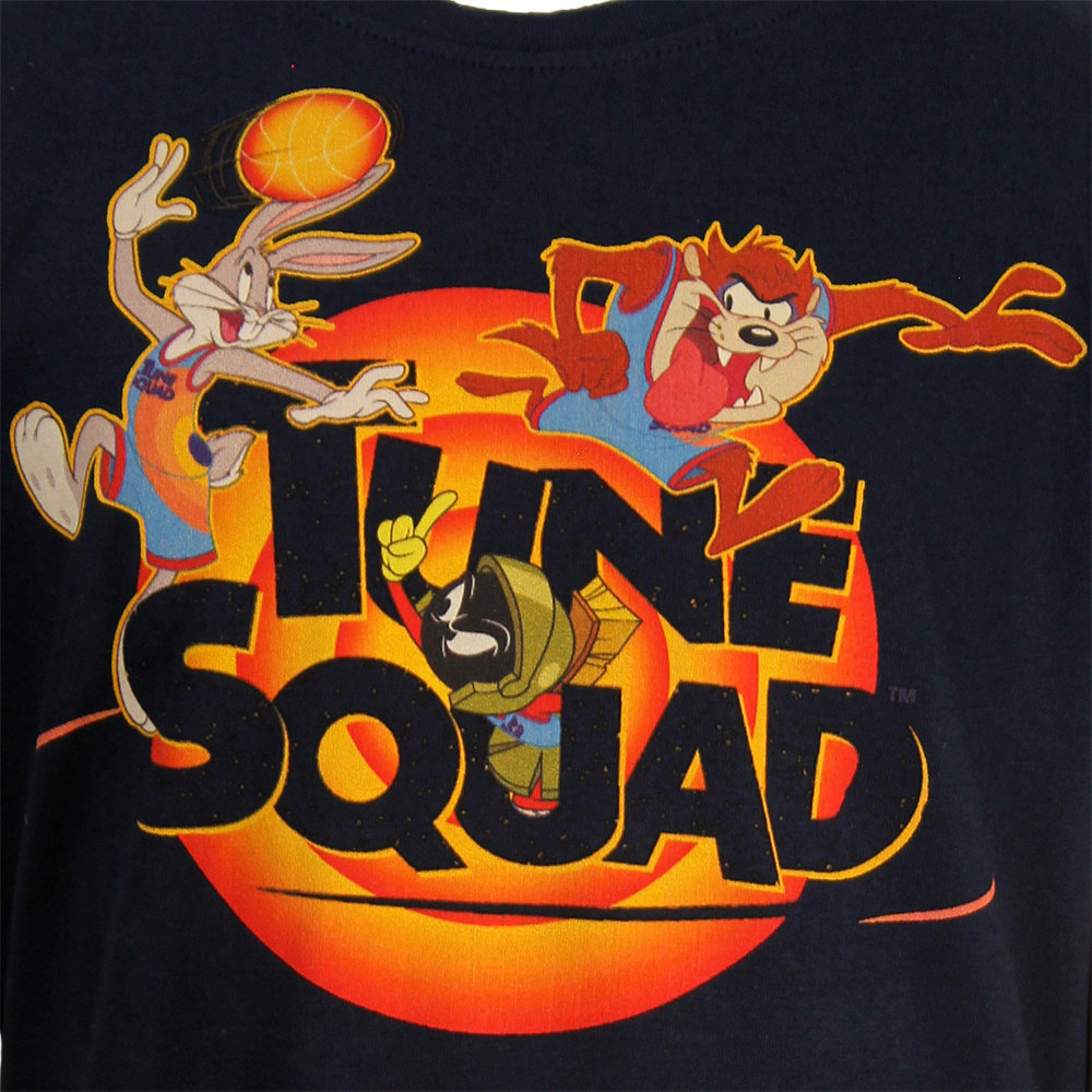 Space Jam Looney Tunes Space Jam Tune Squad Kinder T-Shirt Blau – Offizielles Merchandise