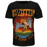 Band Merchandise Led Zeppelin USA Tour 1975 T-Shirt