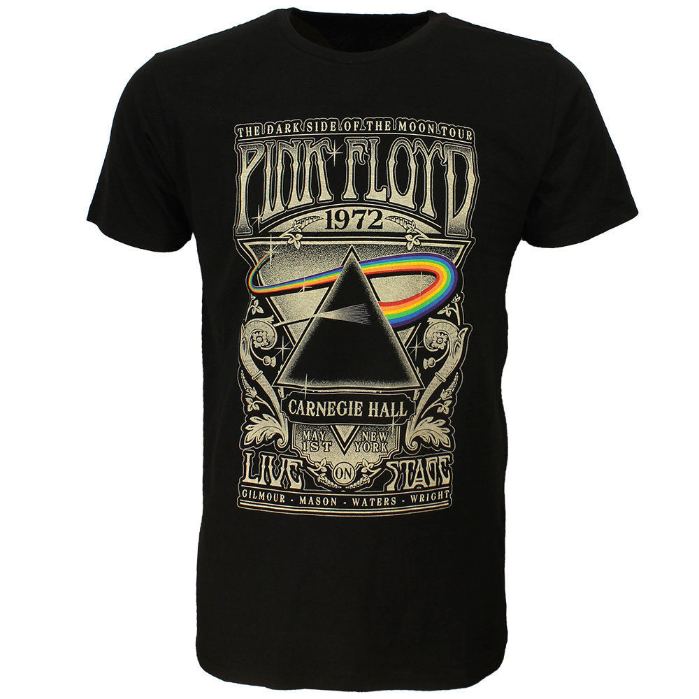 Band Merchandise Pink Floyd Carnegie Hall Band T-Shirt – Offizielles Merchandise Band Merchandise Pink Floyd Carnegie Hall Band T-Shirt – Offizielles Merchandise
