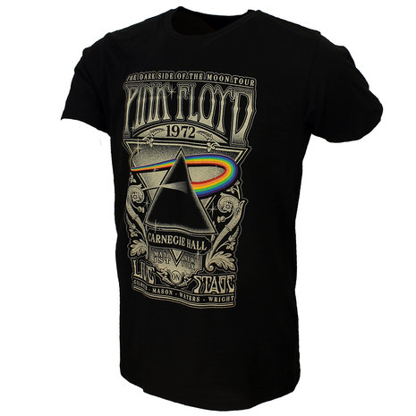 Band Merchandise Pink Floyd Carnegie Hall Band T-Shirt – Offizielles Merchandise Band Merchandise Pink Floyd Carnegie Hall Band T-Shirt – Offizielles Merchandise