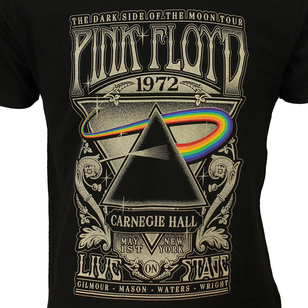 Band Merchandise Pink Floyd Carnegie Hall Band T-Shirt – Offizielles Merchandise Band Merchandise Pink Floyd Carnegie Hall Band T-Shirt – Offizielles Merchandise