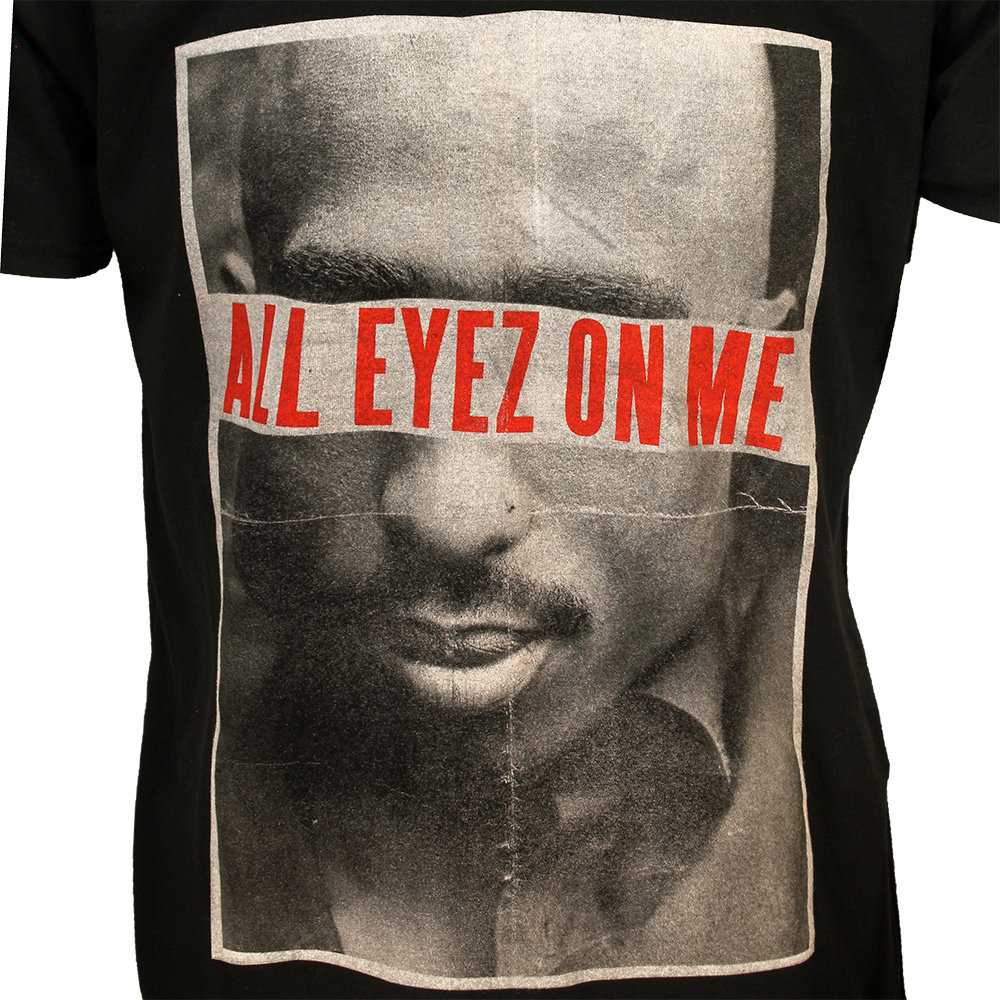 Band Merchandise Tupac 2PAC All Eyez T-Shirt - Official Merchandise Band Merchandise Tupac 2PAC All Eyez T-Shirt - Official Merchandise