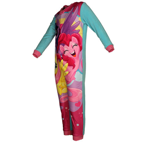 My Little Pony My Little Pony Fleece-Einteiler-Pyjama für Kinder, Blau – Offizielles Merchandise My Little Pony My Little Pony Fleece-Einteiler-Pyjama für Kinder, Blau – Offizielles Merchandise